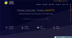 Desktop Screenshot of amityonline.com