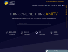 Tablet Screenshot of amityonline.com